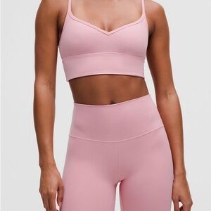 lululemon Align™ Sweetheart Bra Light Support A/B Cup Pink Tide - 6